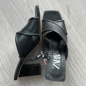 Zara Sandal block Heel